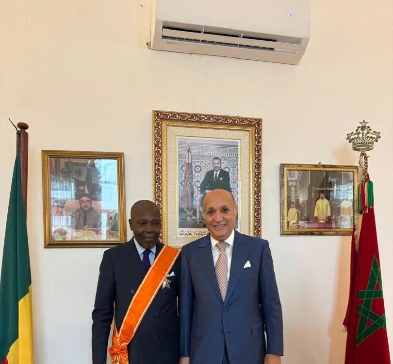 Serge Dagnon fait Grand Cordon du Wissam Al Alaoui