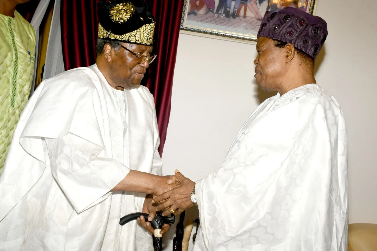 Le président Soglo et le Médiateur de la République