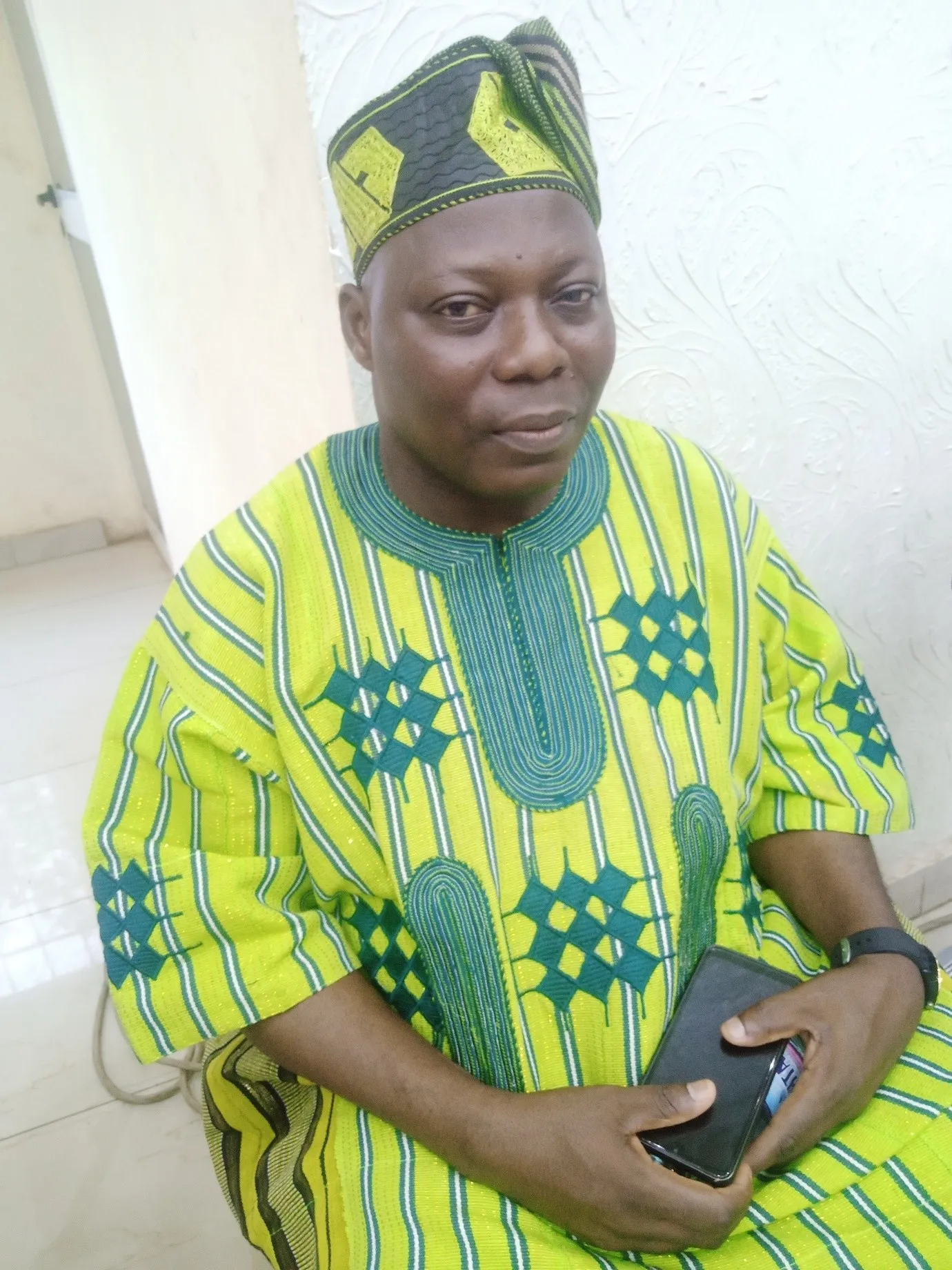 Simon Adébayo Dinan, maire de Pobè et président de l’Abcf