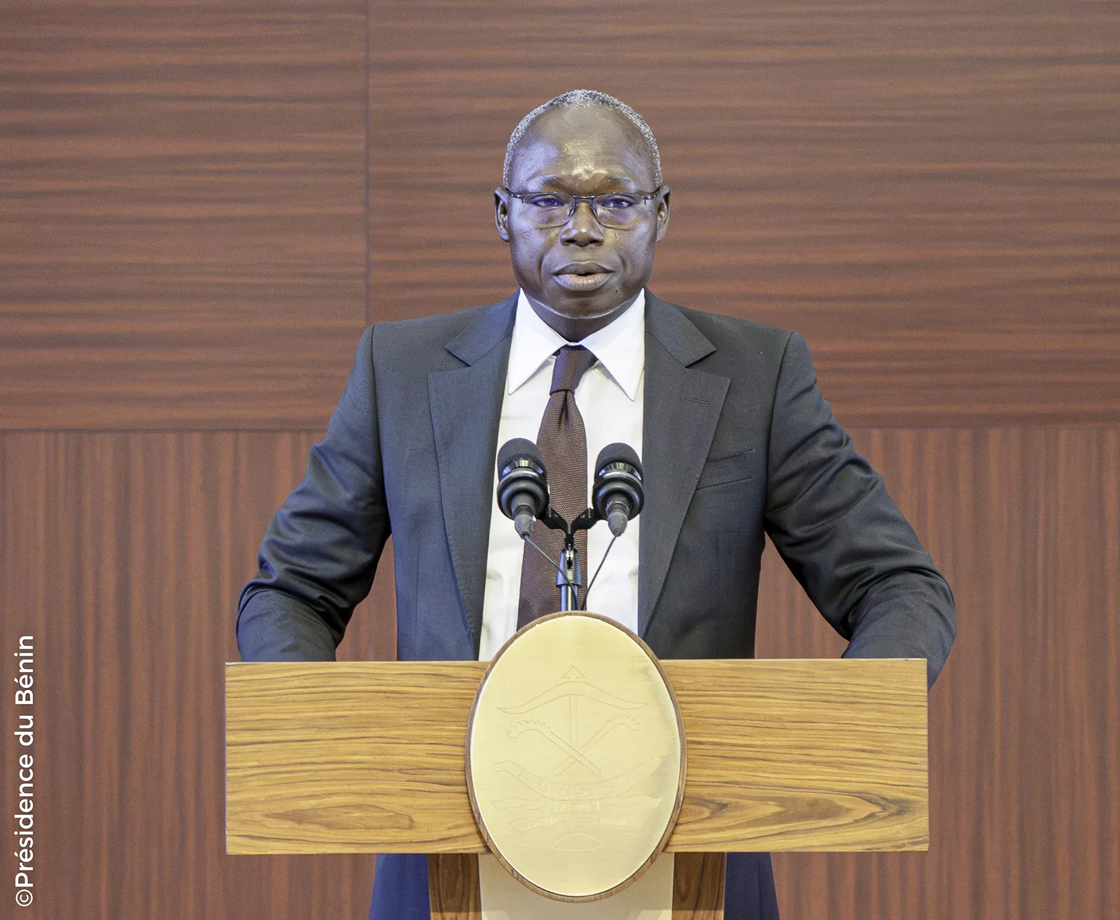 Paulin Akponna, ministre de l’Energie, de l’Eau et des Mines