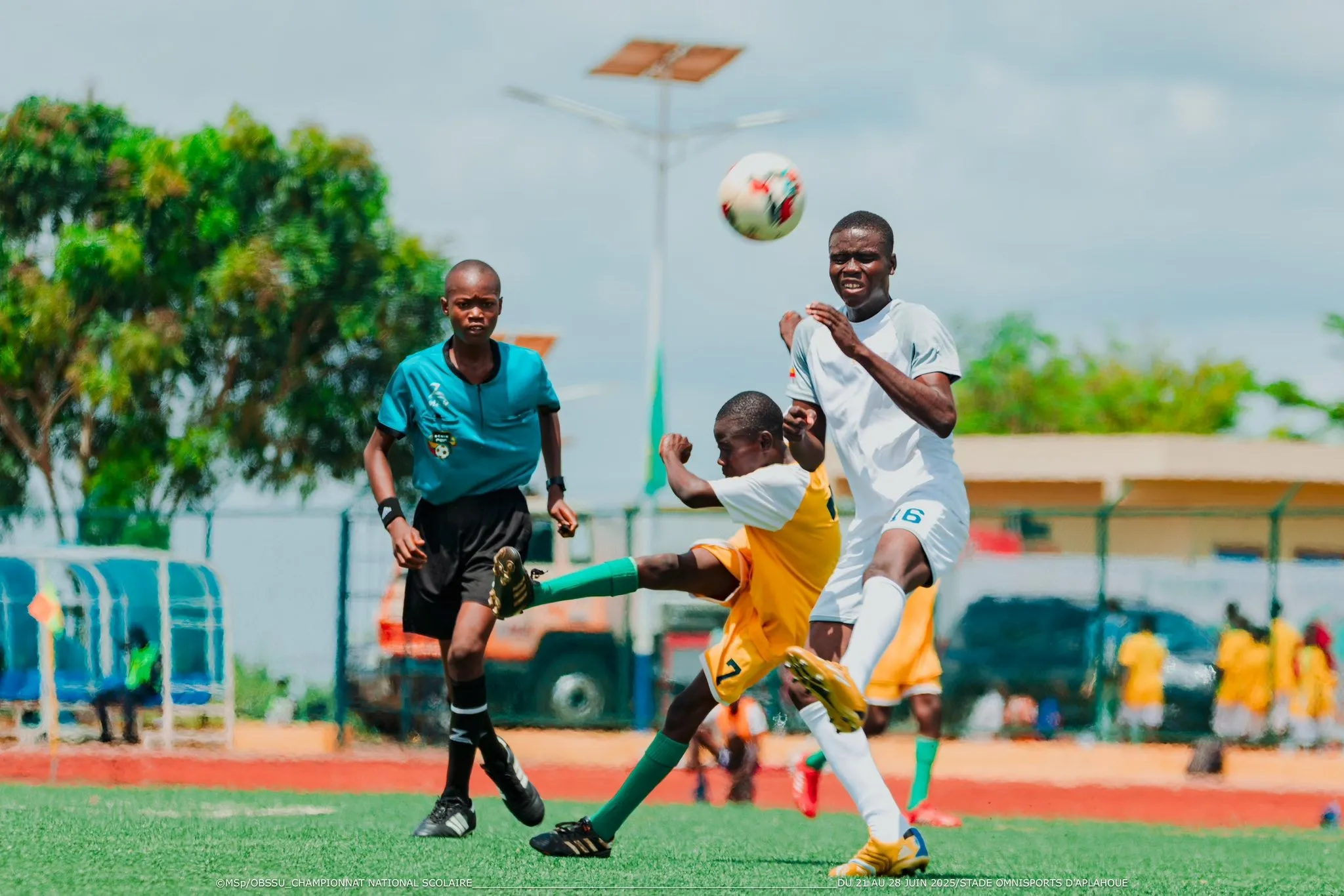 Les jeunes talents ont fait preuve de leur savoir-faire sur la pelouse