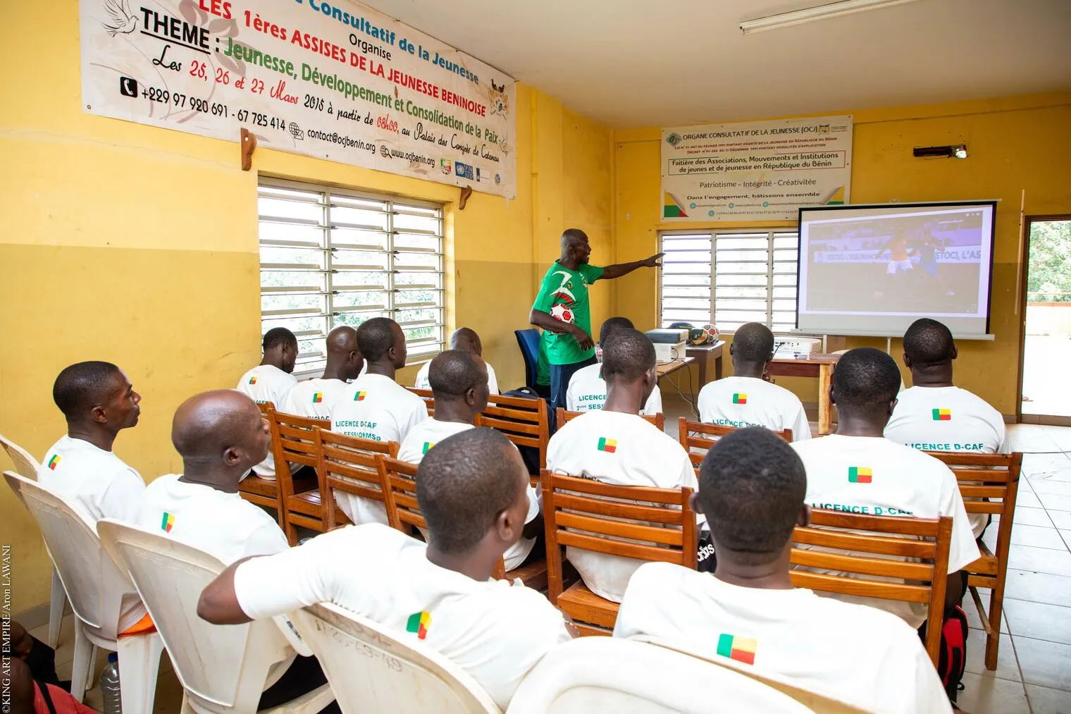 Structurer le football béninois en formant des encadreurs qualifiés pour les clubs, centres de formation et sélections nationales