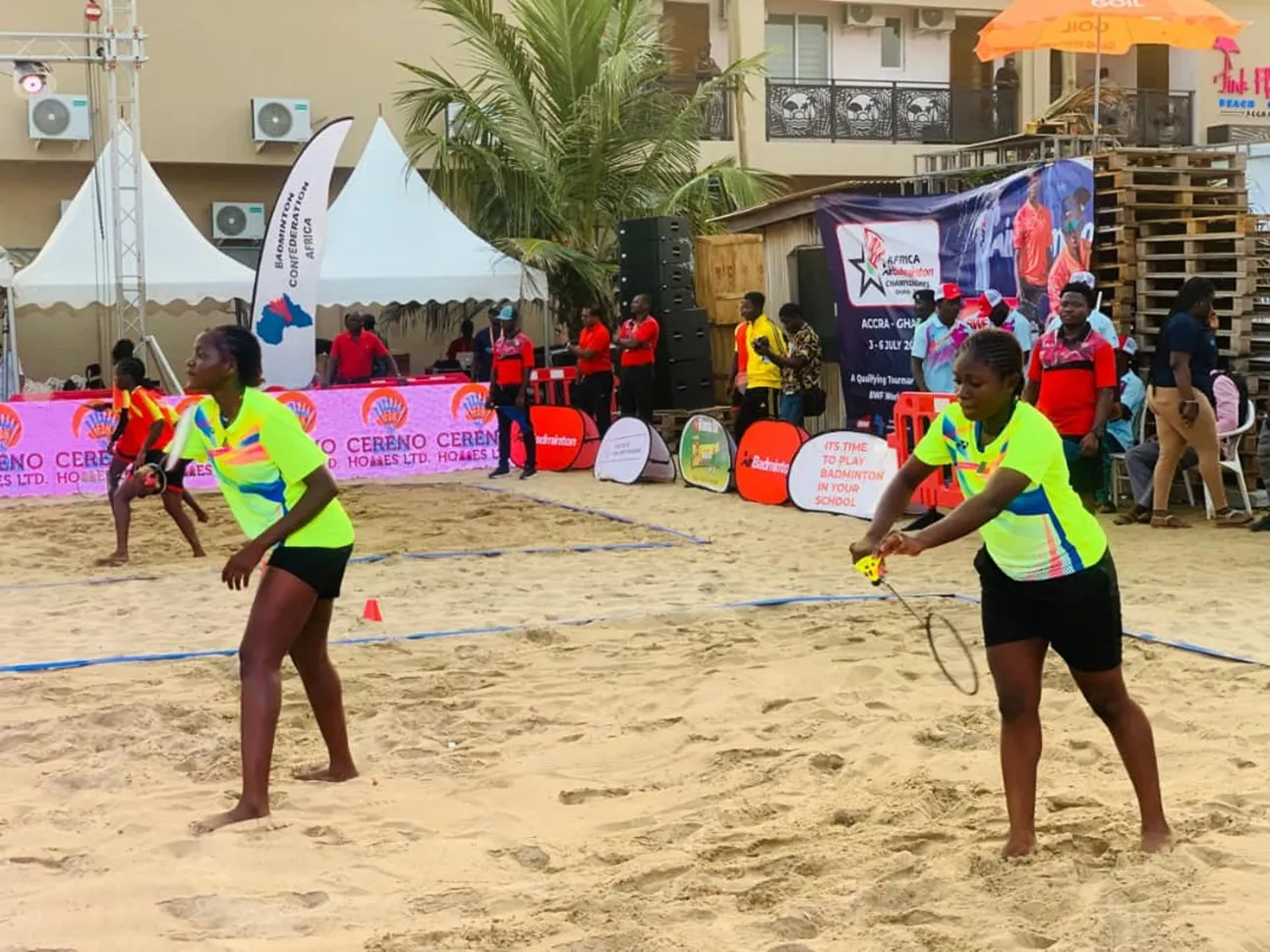 Championnats d’Afrique de AirBadminton, Ghana 202