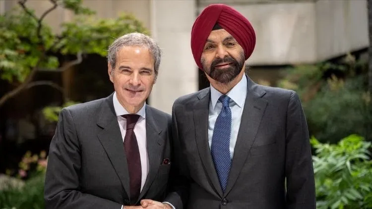 Signé par Rafael Mariano Grossi, directeur général de l’Aiea, et Ajay Banga, président  du Groupe de la Banque mondiale,
