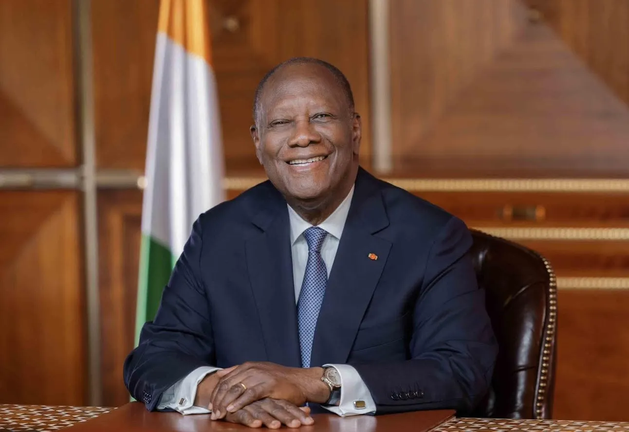 Le président de la Côte d’Ivoire, Alassane Ouattara