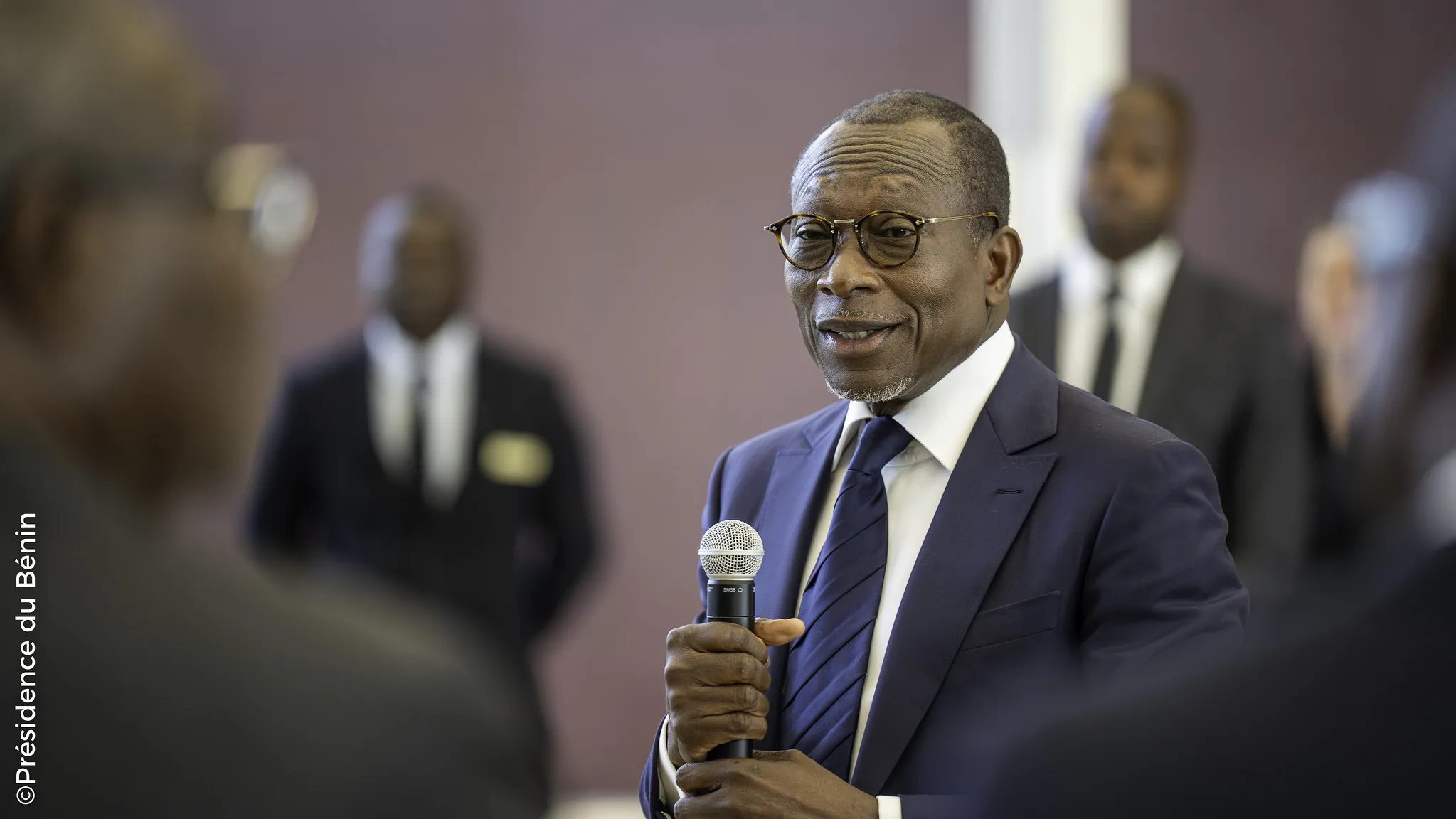 Patrice Talon, président de la République du Bénin