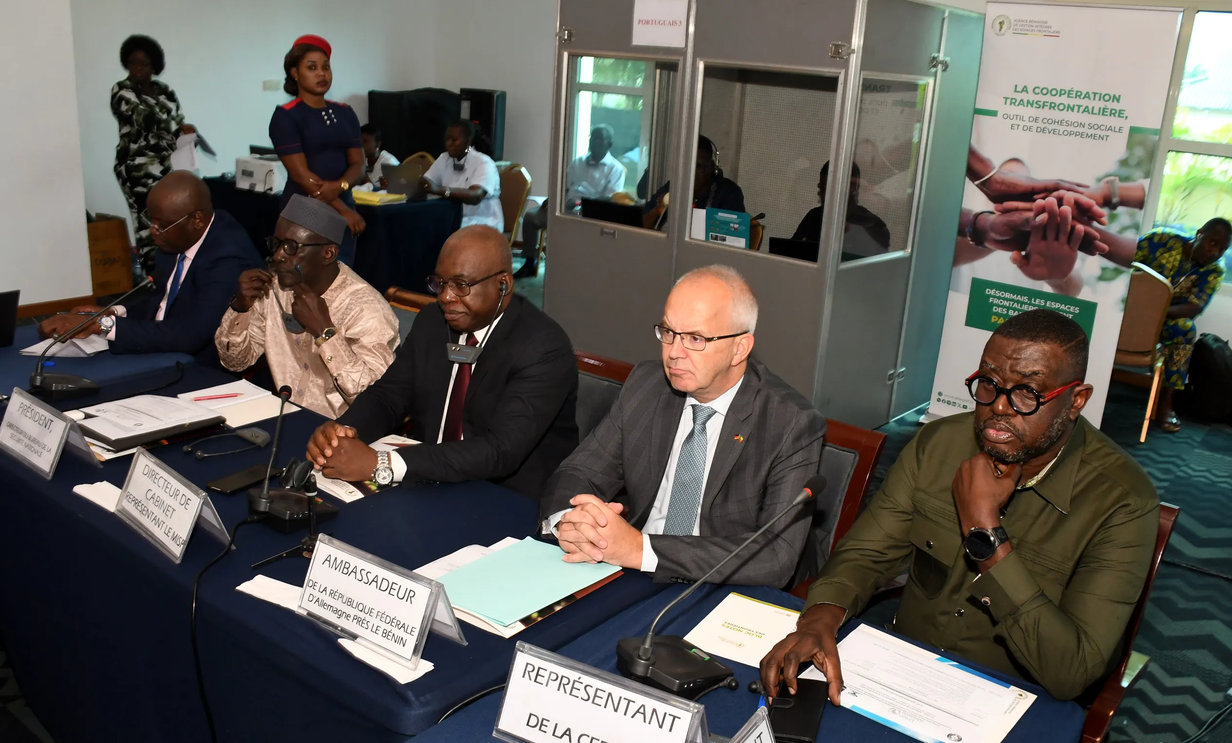 Dr. Stefan Buchwald, ambassadeur de la République fédérale d’Allemagne près le Bénin