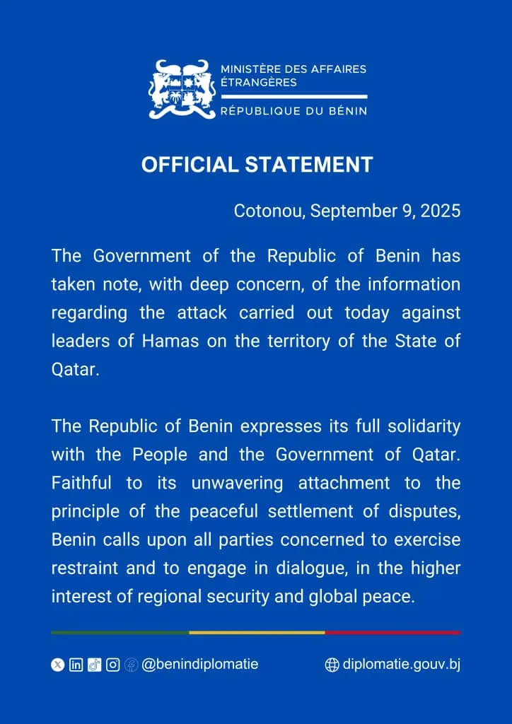Ministère des Affaires Étrangères du Bénin