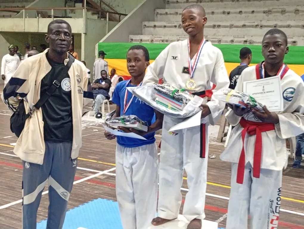 Les meilleurs gratifiés de médailles, Nelson Guèguèzo  décroche l’argent