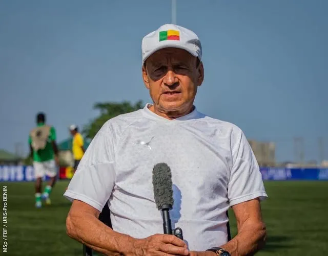 Le sélectionneur national Gernot Rohr