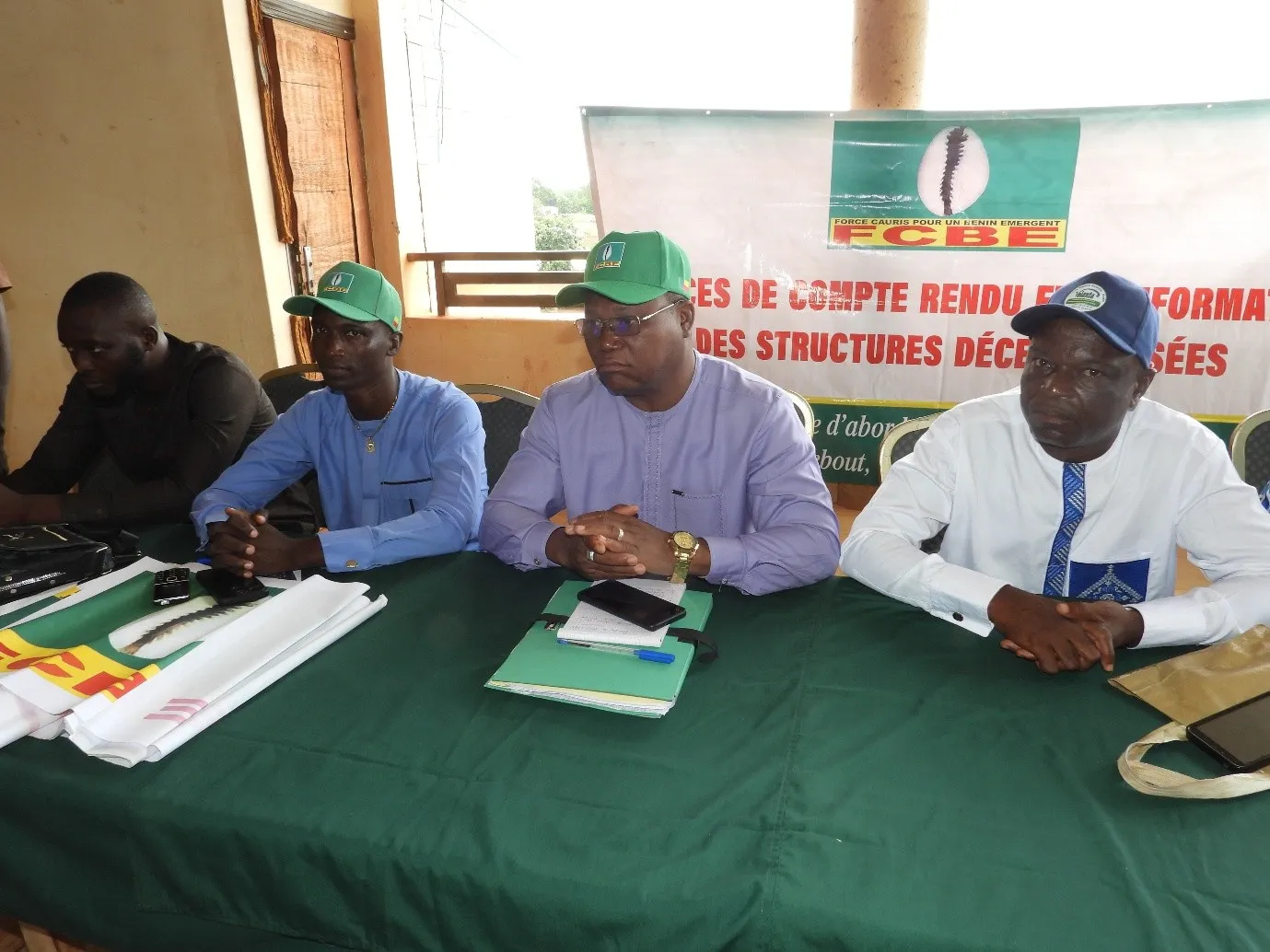 Une séance de reddition de comptes du parti Fcbe avec ses militants à Tanguiéta
