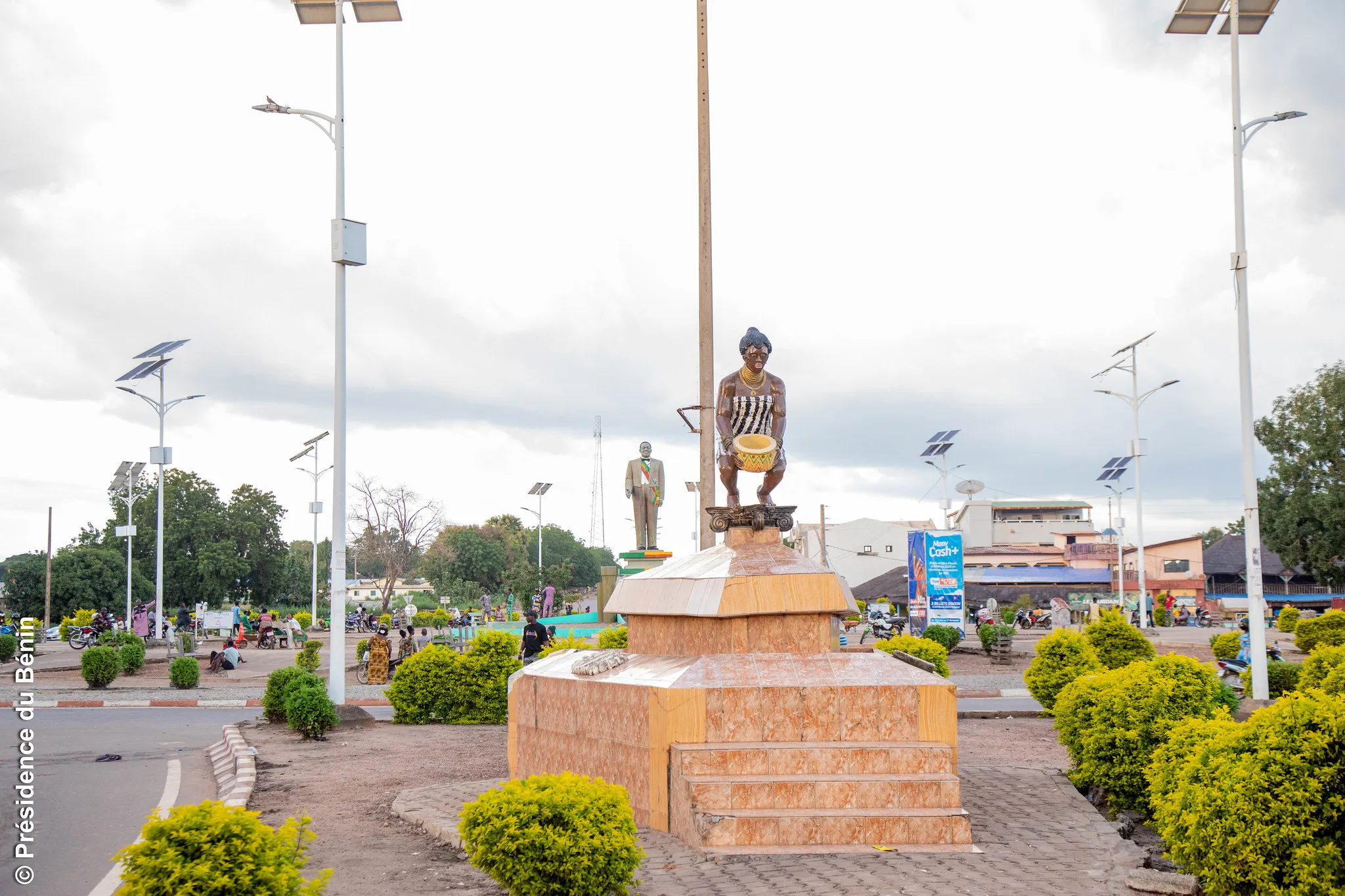 Les infrastructures sont aménagées dans la Cité des  Kobourou pour accueillir l’investiture du duo de la mouvance présidentielle Wadagni–Talata