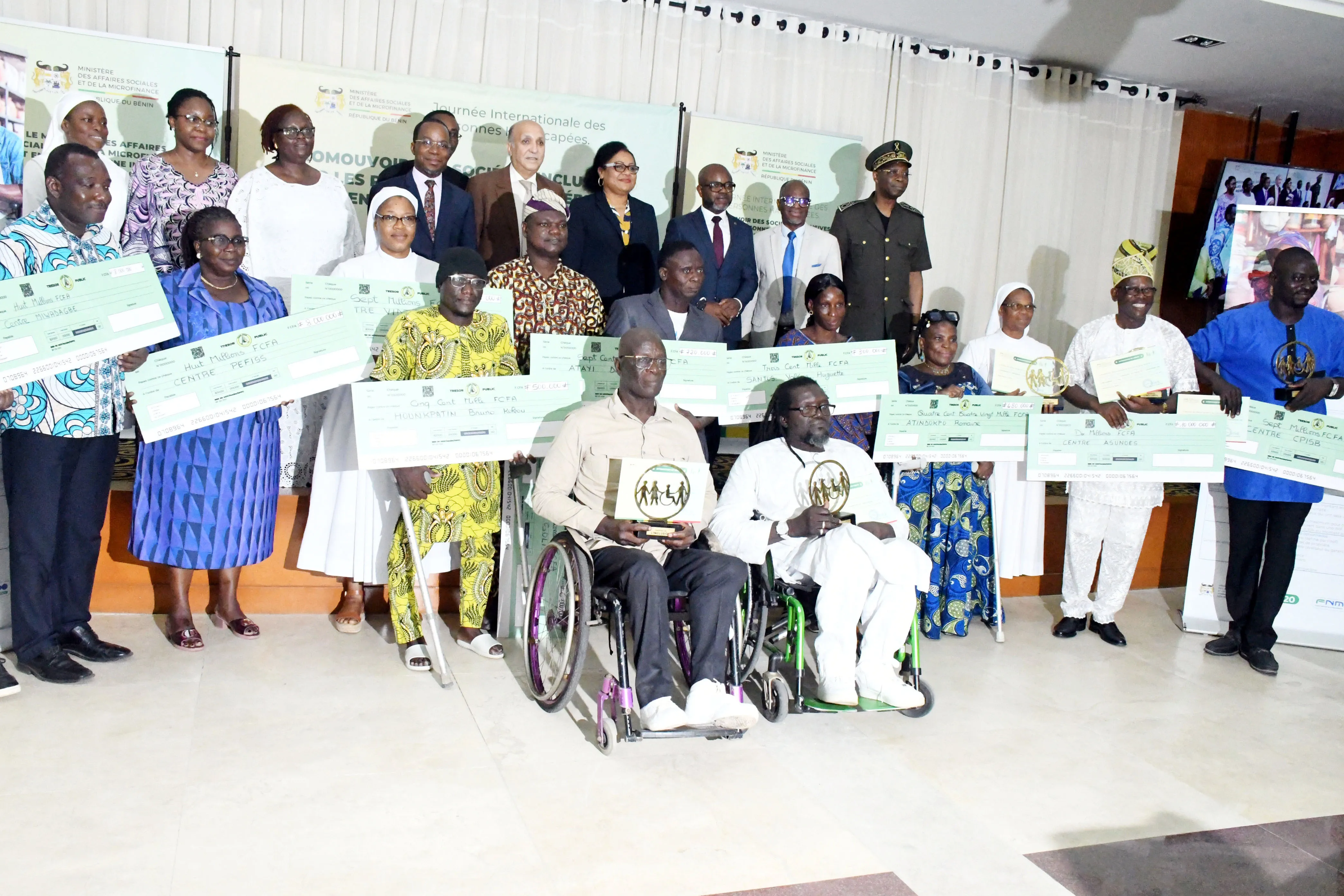 Le Bénin s’est résolument engagé pour l’avènement d’une société plus juste et plus équitable dans laquelle les personnes handicapées sont promues et apportent leur plein potentiel