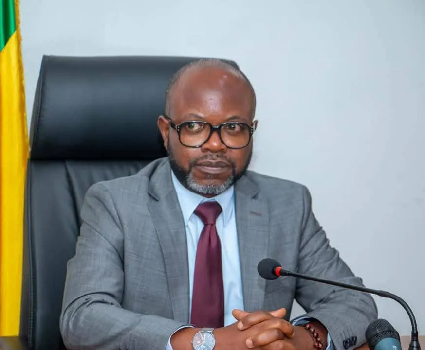 Conrad Gbaguidi, président du Ces