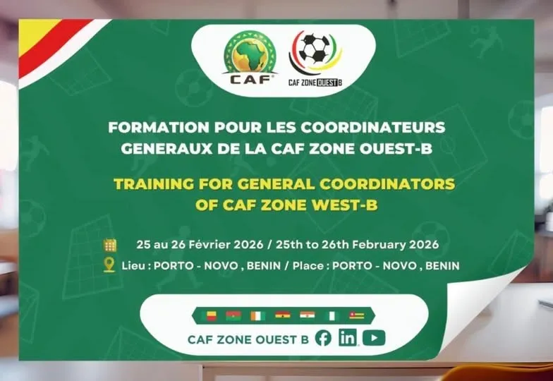 Les coordinateurs généraux au cœur de la stratégie de professionnalisation du football ouest-africain