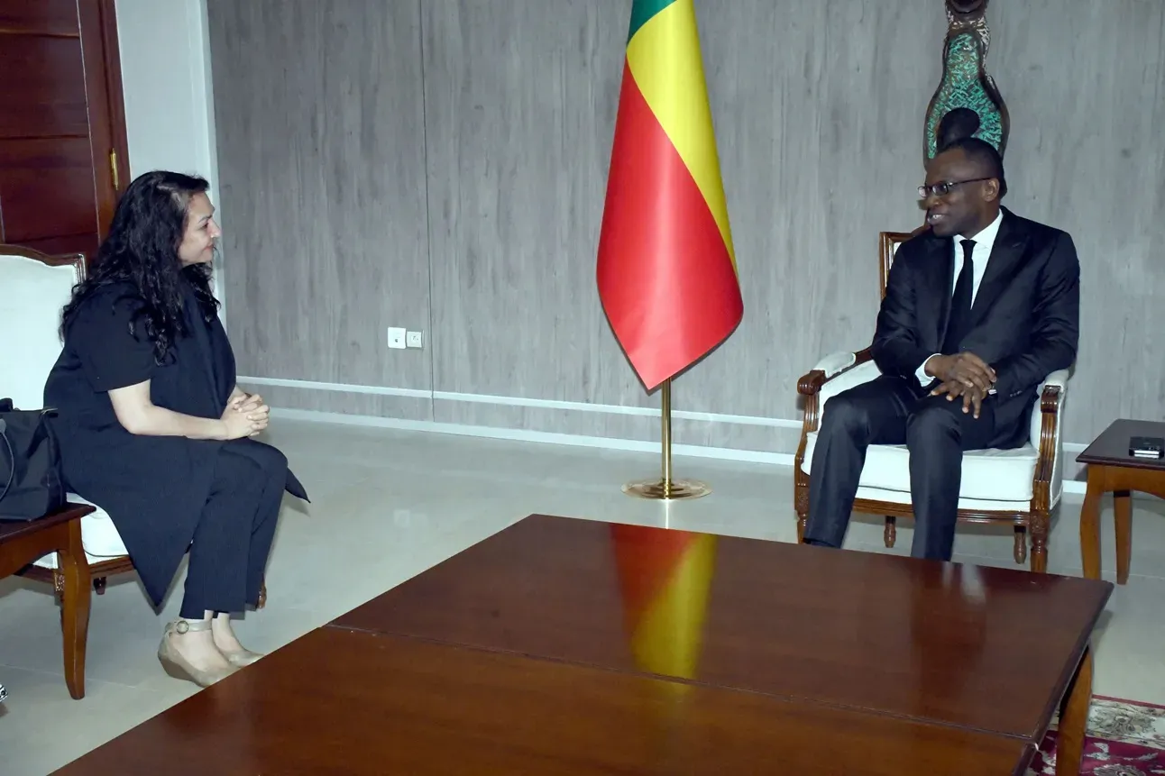 A l’issue de sa rencontre avec le ministre des Affaires étrangères, la directrice exécutive de Plan international a salué la vision stratégique du gouvernement béninois pour les enfants