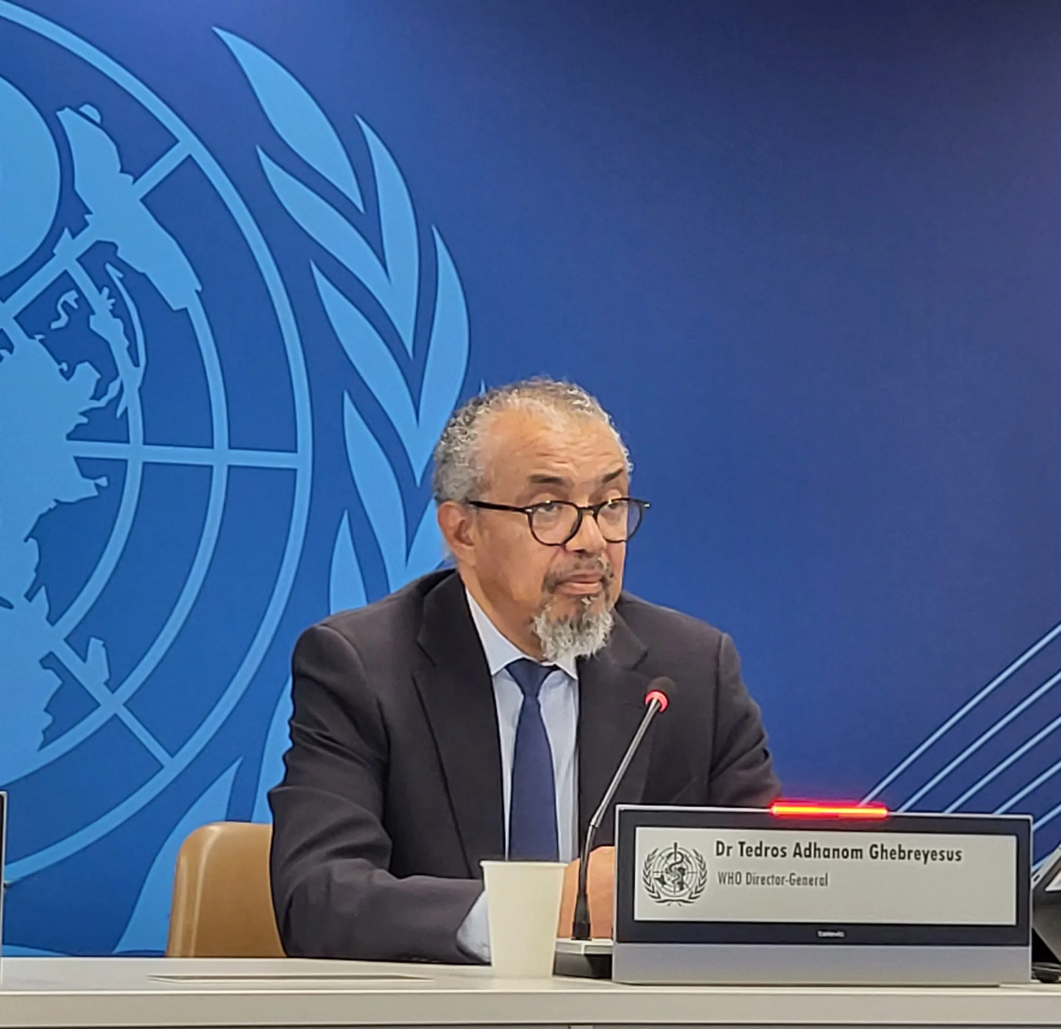 Dr Tedros Adhanom Ghebreyesus, directeur général de l'Oms