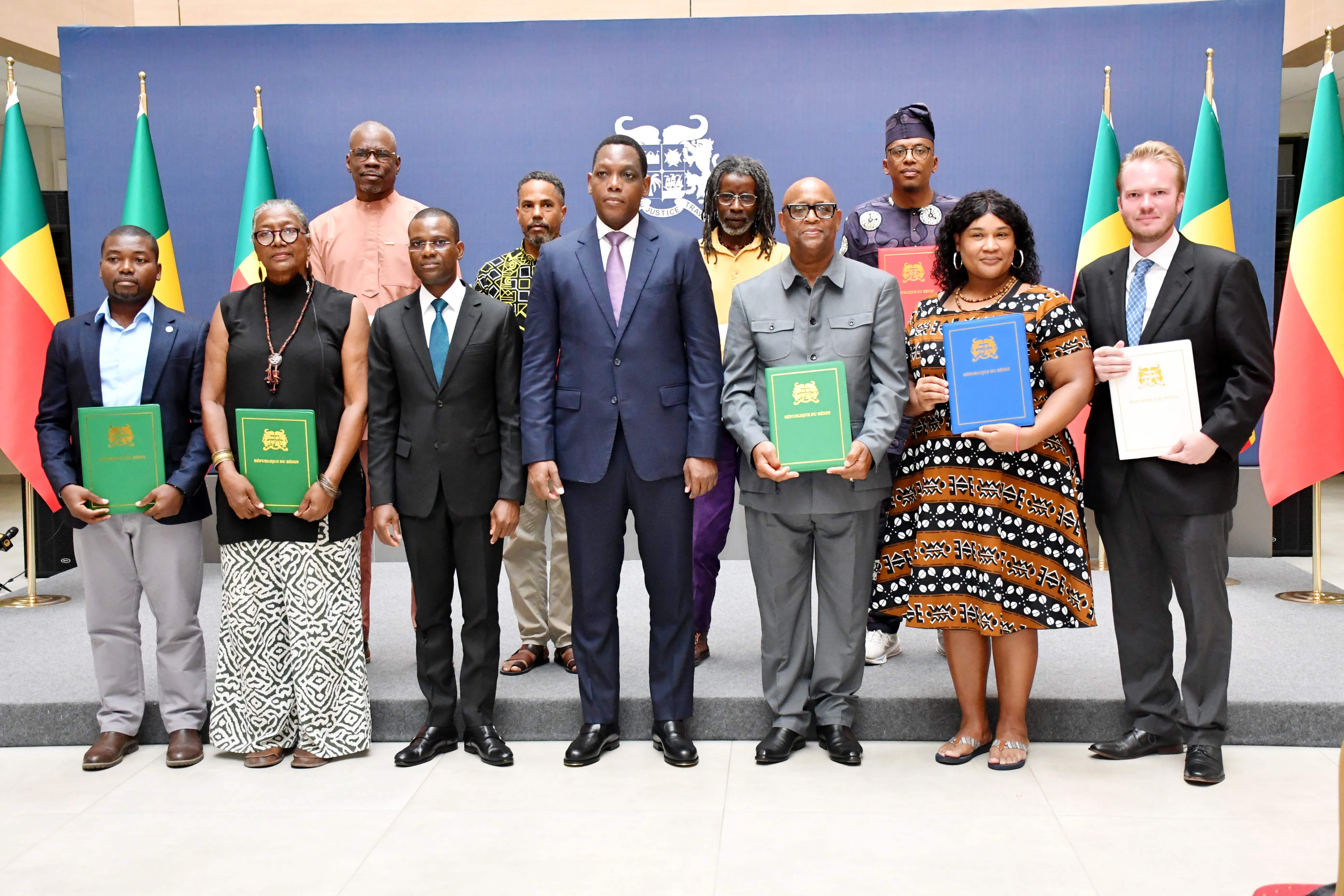 Dix autres Afrodescendants renouent officiellement  avec la mère patrie, le Bénin