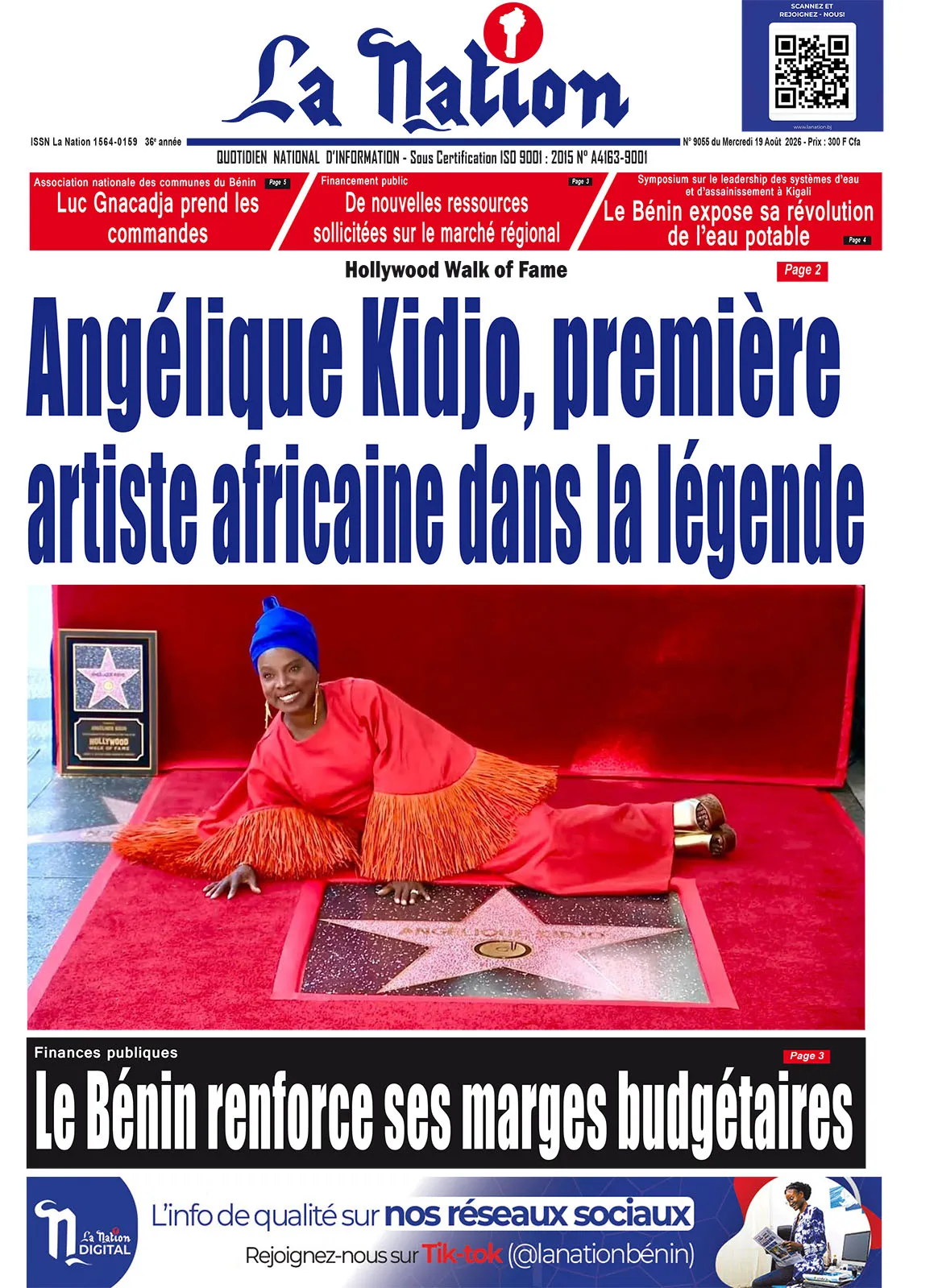 Quotidien "La Nation" du 19 Août 2026